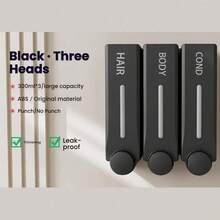 1PC/2PCS/3PCS Specifications Of Shower Wall Shampoo Dispenser, Shampoo And Conditioner Dispenser, Shampoo Dispenser, Bathroom Perforated/Non Perforated Perforated Shower Gel Soap Dispenser Set Suitable For Hotel Bathrooms Kitchen Items Kitchen Accessories Kitchen Kitchen Tools - multicolor - View 14
