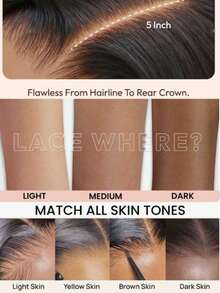 100% Human Hair Bob Wigs Ombre Honey Blonde Straight Bob Wig 7x5 Lace Closure Pre Cut Pre Bleached Glueless Wig Bye Bye Knots Lace Front Blonde With Medium Brown Roots Pre Cut Pre Plucked Pre Bleached Effortless Wear - S4/613 - View 10