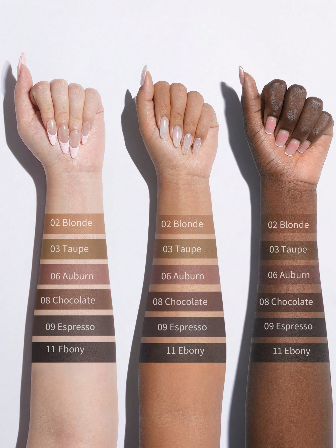 Tint Lock Tattoo Peel Off Brow Gel-Taupe 9