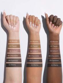 SHEGLAM Tint Lock Tattoo Peel Off Brow Gel-Taupe Brow Pomade Brand Beauty Makeup Face Paint Cosmetic For Women Girls Perfect For Spring Summer Ideal For Y2K Fancy Fashion Suitable For Birthday Mother'S Day Gift Rave Festival Party Ready Best Color - Taupe - View 11