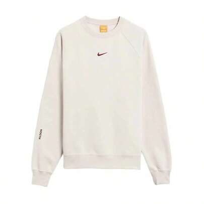 Nike Nocta FEMALESWEATSHIRT LT OREWOOD BRN/TEAM RED
