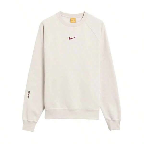 Nike Nocta FEMALESWEATSHIRT LT OREWOOD BRN/TEAM RED