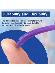 3/6 件套 2BA 一体式飞镖杆和飞镖翼套装 专业透明防掉落飞镖 飞镖翼杆 塑料飞镖配件 - 彩色 - 查看 5