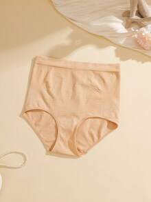 NudeFit 1pc Women's Seamless Comfortable Hipster Panty - Apricot - View 5