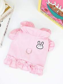 PETSIN Dog Clothing, Cat Clothing, Animal Skirts, Pet Spring/Summer New Collection, Puppy Dress, Princess Versatile Dress, Printed Stripes, Small Animal Clothing, Cool Sunscreen - Multicolor - View 5