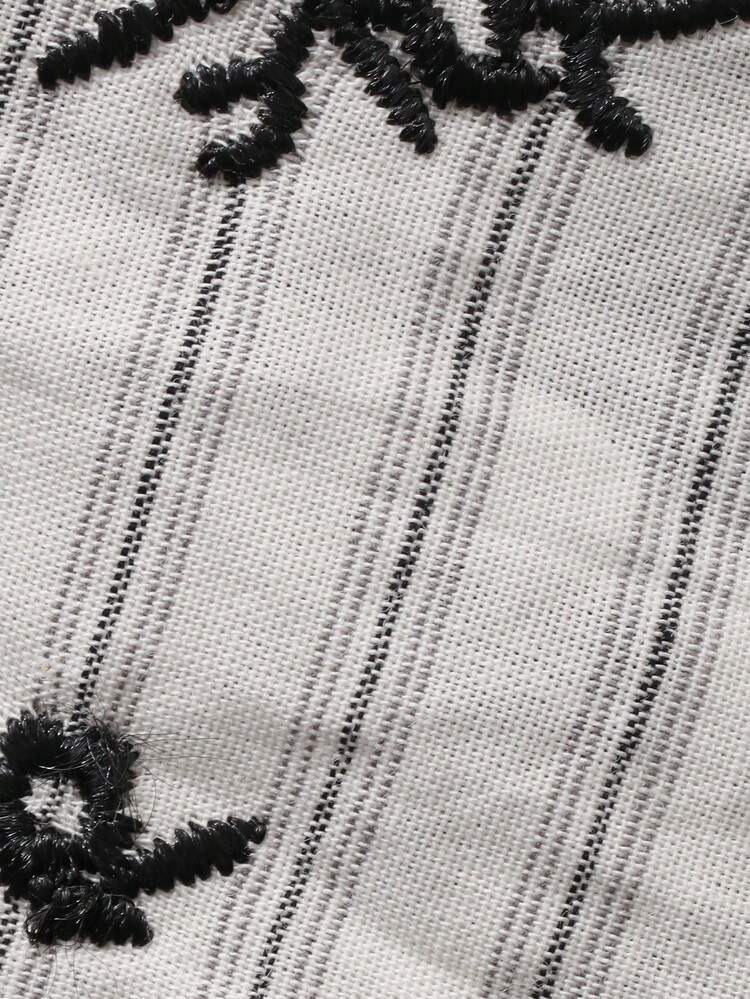 Women's V-Neck Sleeveless Open Front Lace Patchwork Striped Vest And Long Striped Skirt Two Pieces Vacation Set Summer