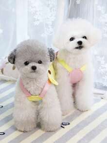 PETSIN Dog Clothing, Cat Clothing, Animal Skirts, Pet Spring/Summer New Collection, Puppy Dress, Princess Versatile Dress, Printed Stripes, Small Animal Clothing, Cool Sunscreen - Multicolor - View 8