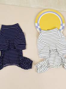 PETSIN Dog Clothing, Cat Clothing, Small Animal Four Legged Clothing, Spring And Summer New Items, Cat Clothing, Casual Clothing, Home Dog Clothing, Small Animal Jumpsuit - Multicolor - View 9