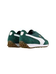 Puma Easy Rider Vintage Women's Sneakers Dark Myrtle / White 399028-14 - Green White - View 3