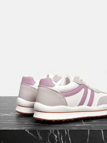 Vate Women's Casual Sneakers - Beige - View 4