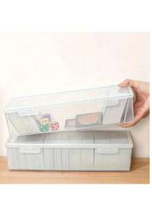 750 Count Plastic Trading Card Storage Boxes, Playing Game Card Box - Transparent - View 6