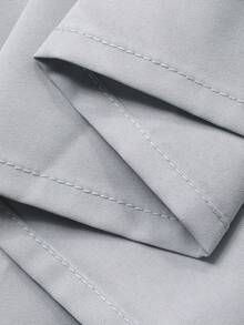 DAZY Women's Elegant V-Neck Batwing Sleeve Dress, Two Pieces Set With Slip Dress Maxi Dress - Green - View 4