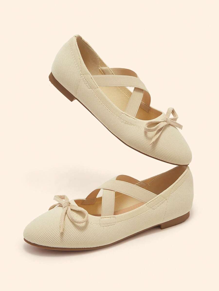 CUCCOO BASICS Women's Fashion Flat Shoes Spring Shoes - Beige - View 1