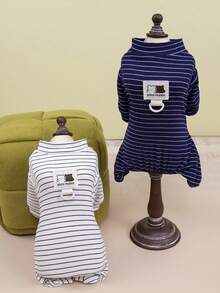 PETSIN Dog Clothing, Cat Clothing, Small Animal Four Legged Clothing, Spring And Summer New Items, Cat Clothing, Casual Clothing, Home Dog Clothing, Small Animal Jumpsuit - Multicolor - View 7