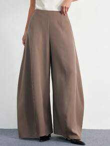 Aveloria Modichic Fashionable Design Casual & Commute Women's Curved Knife Herringbone Pants - Multicolor - View 5