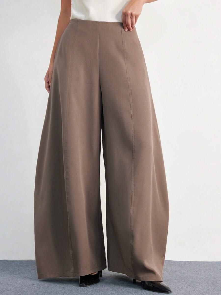 Aveloria Modichic Fashionable Design Casual & Commute Women's Curved Knife Herringbone Pants - Multicolor - View 1