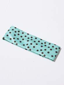 MUSERA Polka Dot Thick Stretch Headband Cute Summer Beach Going Out Daily Spring Holiday Accessory - Multicolor - View 2