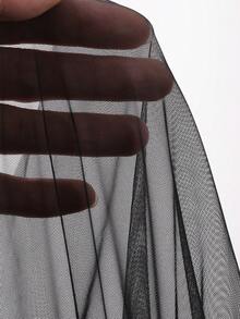 DAZY Young Girls Casual Fashion Mesh Vest, Suitable For Summer - Black - View 7