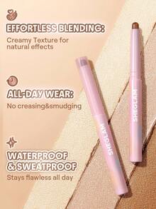 SHEGLAM Creamsicle 眼影棒-Flirty 品牌 美容 化妝 化妝品 適合女性與女孩 完美搭配冬季春季 Y2K 時尚 流行 生日禮物 假期 派對準備就緒 最佳顏色 - Flirty - 查看 3