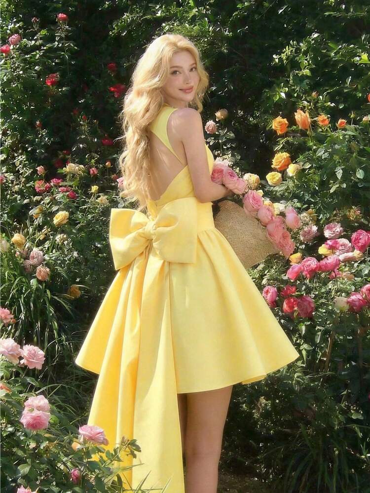 mamma mia prom dresses Maxi Yellow/Orange L Stretch All Women Clothing Obsessed with this Stunning Mamma