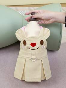 PETSIN Dog Clothing, Cat Clothing, Animal Skirts, Pet Spring/Summer New Collection, Puppy Dress, Princess Versatile Dress, Printed Stripes, Small Animal Clothing, Cool Sunscreen - Multicolor - View 5