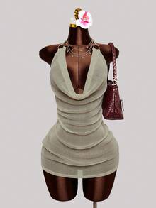 Mistrie 女性遮盖物 - 米色 - 查看 4