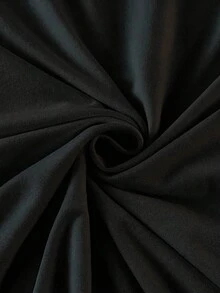 INAWLY Áo thun trắng trễ vai gợi cảm mới dành cho nữ, kiểu dáng cổ điển khoe xương quai xanh, áo lót ôm sát. - màu đen - Xem 4