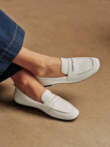 Rosivie 女士乐福鞋 - 白色 - 查看 6