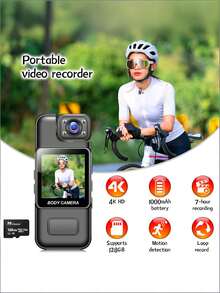 Ultra HD WiFi Mini Camera, Portable Digital Video Recorder, Portable Camera, Infrared Night Vision, Motion Detection, DV, Cycling Camera. - Multicolor - View 8