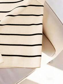 Resyla Women's Casual Commuter Striped Print Camisole Top, Summer - Multicolor - View 4