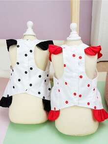 PETSIN Dog Clothing, Cat Clothing, Animal Skirts, Pet Spring/Summer New Collection, Puppy Dress, Princess Versatile Dress, Printed Stripes, Small Animal Clothing, Cool Sunscreen - Multicolor - View 13