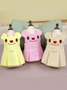 PETSIN Dog Clothing, Cat Clothing, Animal Skirts, Pet Spring/Summer New Collection, Puppy Dress, Princess Versatile Dress, Printed Stripes, Small Animal Clothing, Cool Sunscreen - Multicolor - View 3