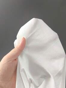 Sweetra Áo thun nữ cổ chữ V phối ren đan chéo, thích hợp cho đầu thu. - trắng - Xem 8