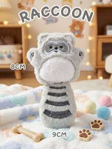 PETSIN 宠物可爱动物玩具宠物狗毛绒发声玩具泰迪熊宠物毛绒玩具互动玩具小狗配件小型犬 - 彩色 - 查看 4