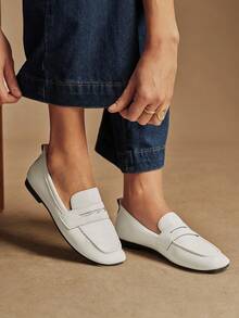 Rosivie 女士乐福鞋 - 白色 - 查看 4