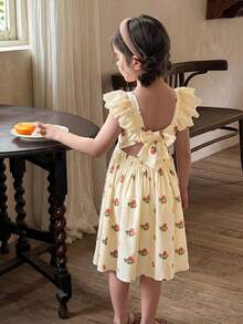 SHEIN LMoss Kids Young Girls Dresses - Multicolor - View 10