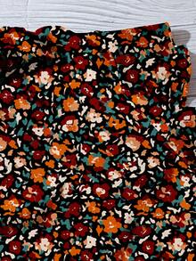 EMERY ROSE 大码复古碎花休闲简约衬衫，适合夏季度假 - 彩色 - 查看 4