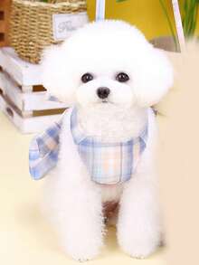 PETSIN Pet Chest And Back Skirt, Cat Traction Strap, Animal Collar Set, Pet Supplies Strap Skirt, Dog Walking Princess Skirt, Pet Chest And Back Skirt+Rope Sweet Princess Skirt, Small Clothing, Animal Tools - Multicolor - View 8