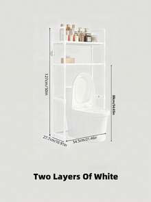 1PC 2-3 Tier Toilet Storage Rack Floor Multi-Layer Multi-Functional Towel Bath Room Daily Necessity Organizer - Multicolor - View 13