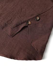 Lacomfia Women's Round Neck Long Sleeve Loose Wide Leg Printed Casual Comfortable Plus Size 2 Pieces Set - Multicolor - View 6