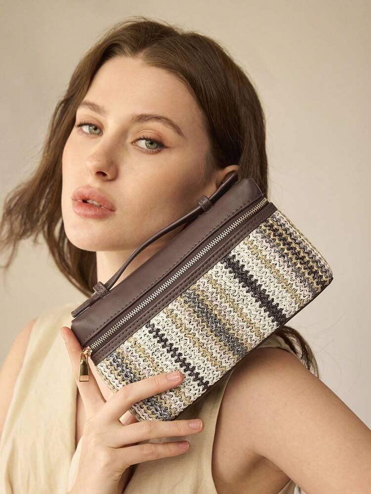 WOMEN'S FASHIONABLE AND ELEGANT RED CROCODILE PATTERN HANDBAG BOX BAG, SUITABLE FOR DAILY COMMUTING, DATING AND SHOPPING, CHRISTMAS GIFTS