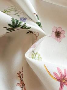 Vintaside Kids 女童无袖碎花上衣和裤子套装，甜美清新风格，适合日常外出、休闲聚会、度假等场合。 - 彩色 - 查看 7