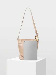 MOTF WOMEN'S CASUAL COMMUTER BUCKET BAG - Khaki - View 3