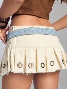 ROMWE Kawaii Party 1pc Women Butterfly Buckle Belt Halloween Summer, School Fall, Autumn, Halloween - Blue - View 5