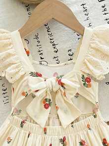 SHEIN LMoss Kids Young Girls Dresses - Multicolor - View 3