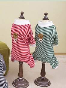 PETSIN Dog Clothing, Cat Clothing, Small Animal Four Legged Clothing, Spring And Summer New Items, Cat Clothing, Casual Clothing, Home Dog Clothing, Small Animal Jumpsuit - Multicolor - View 5