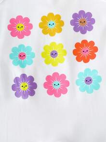 SHEIN 姐妹装和妈妈装，女婴休闲百搭日常穿搭修身罗纹吊带背心和打底裤套装，黑色+浅灰色+豹纹印花 - 彩色 - 查看 9