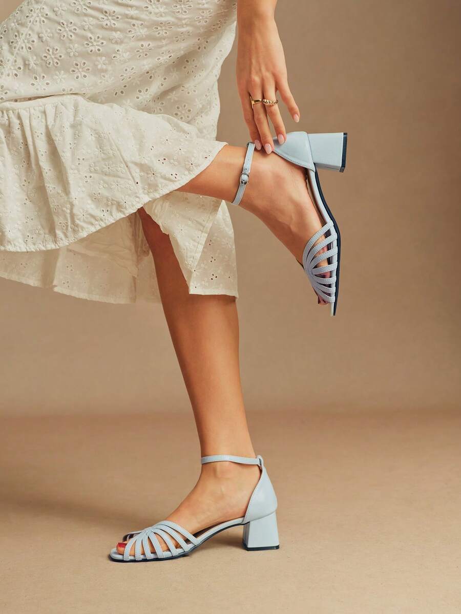 Rosivie Tacones para mujer - Azul - Ver 1