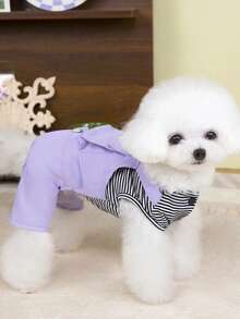 PETSIN Dog Clothing, Cat Clothing, Small Animal Four Legged Clothing, Spring And Summer New Items, Cat Clothing, Casual Clothing, Home Dog Clothing, Small Animal Jumpsuit - Multicolor - View 16