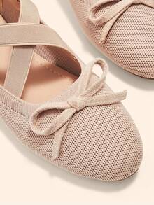 CUCCOO BASICS Women's Fashion Flat Shoes - Apricot - View 4